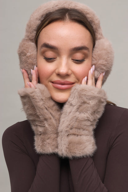 Faux Fur Ear Muffs