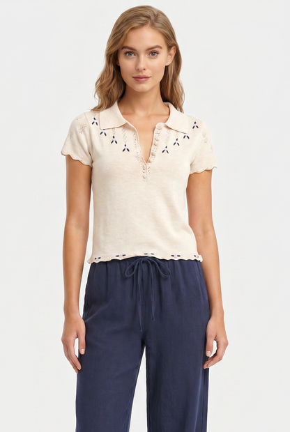 Galette Polo Sweater