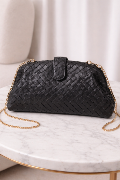 Gigi Woven Clutch