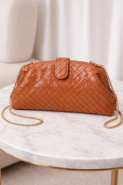 Gigi Woven Clutch
