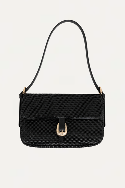 Gloria Woven Shoulder Bag