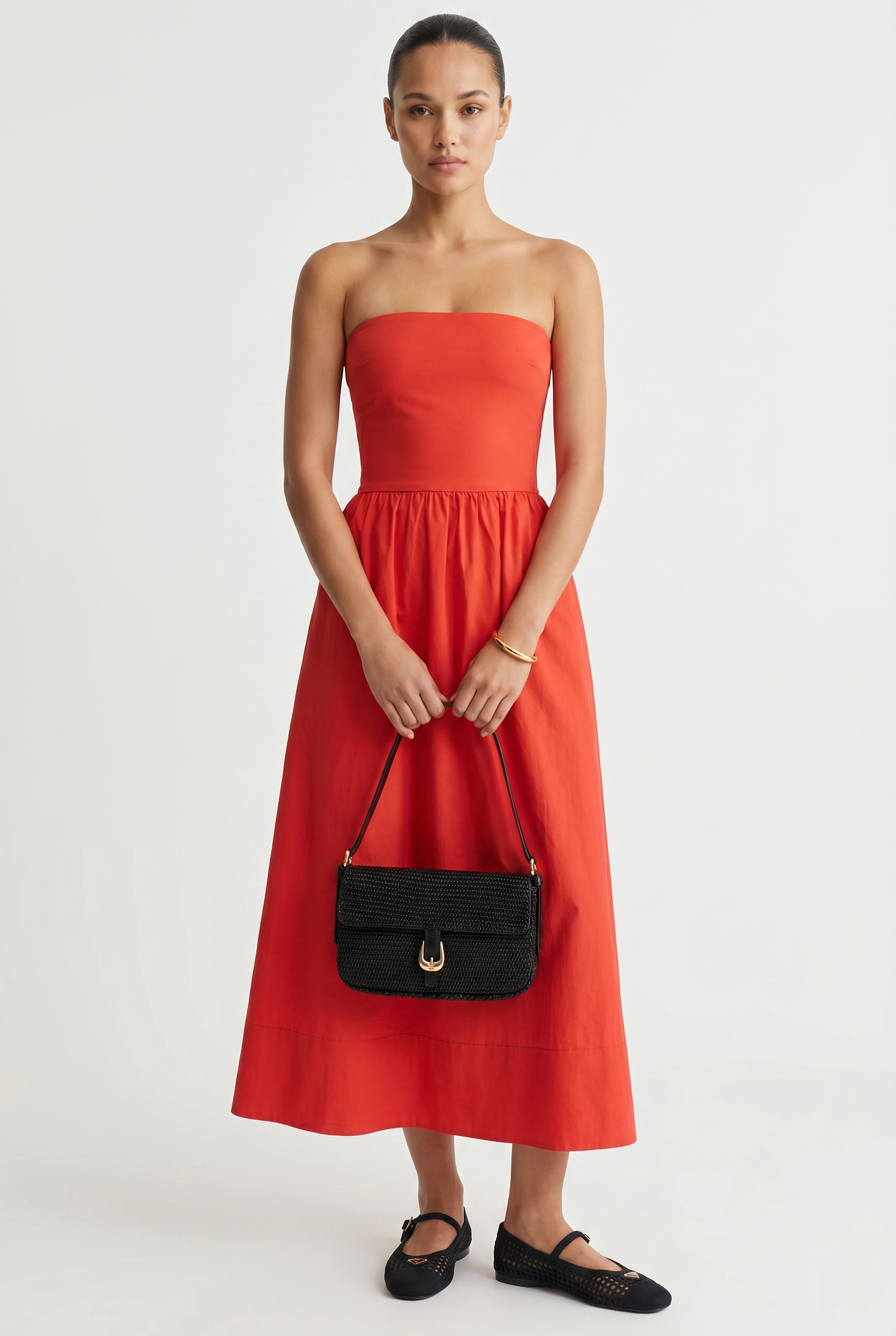 Gloria Woven Shoulder Bag