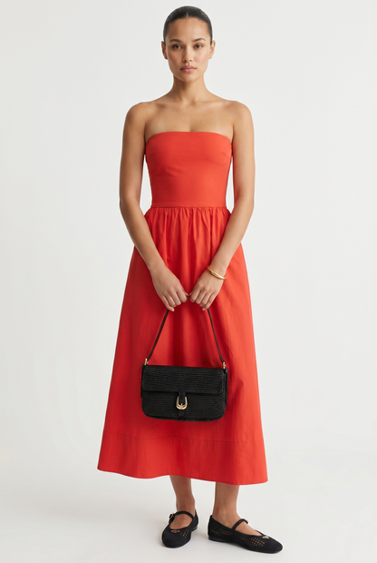 Gloria Woven Shoulder Bag