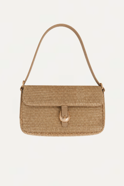 Gloria Woven Shoulder Bag