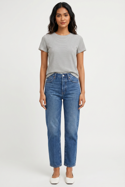 Harley Boxy Crew Tee