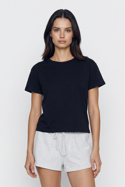 Harley Boxy Crew Tee