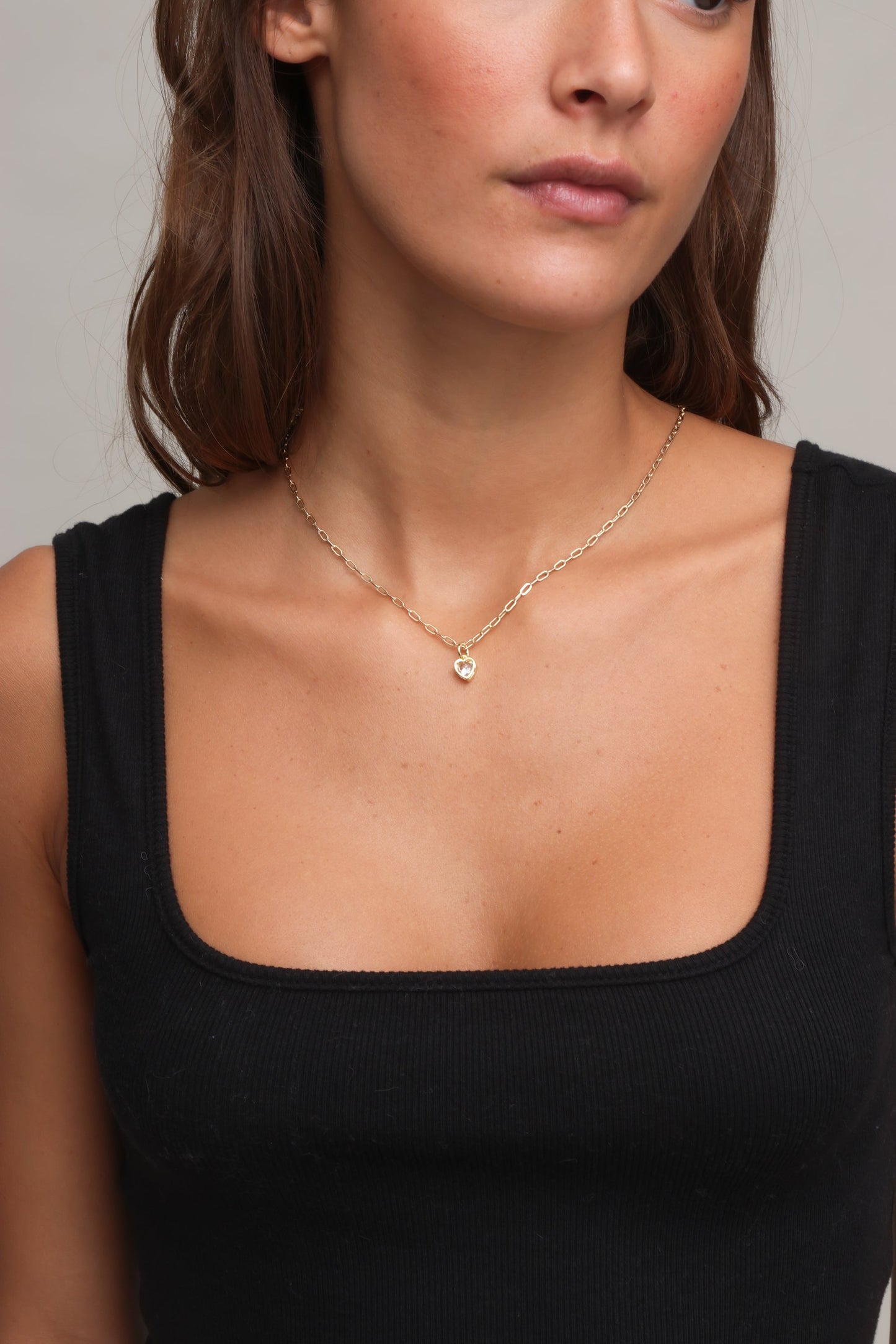 Heart Bezel Charm