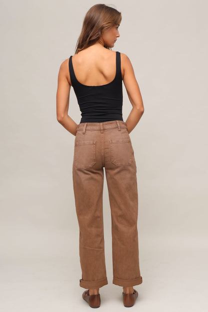 High Rise Slim Wide Utility