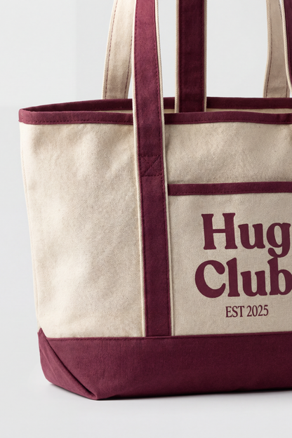 Hug Club Canvas Tote Bag