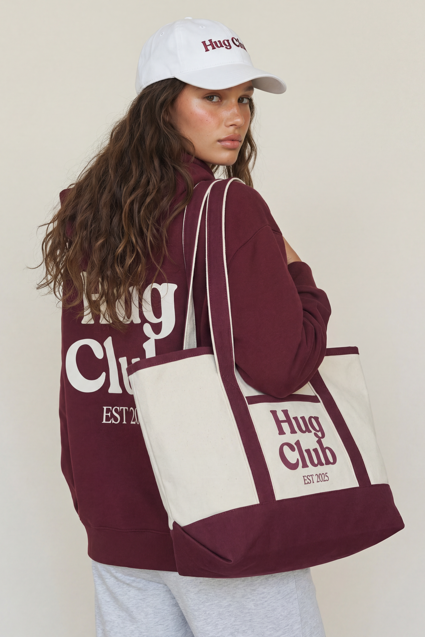 Hug Club Canvas Tote Bag