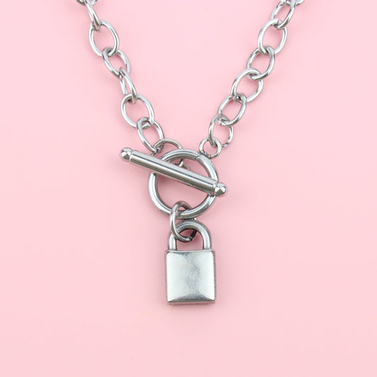 Padlock Chain Necklace