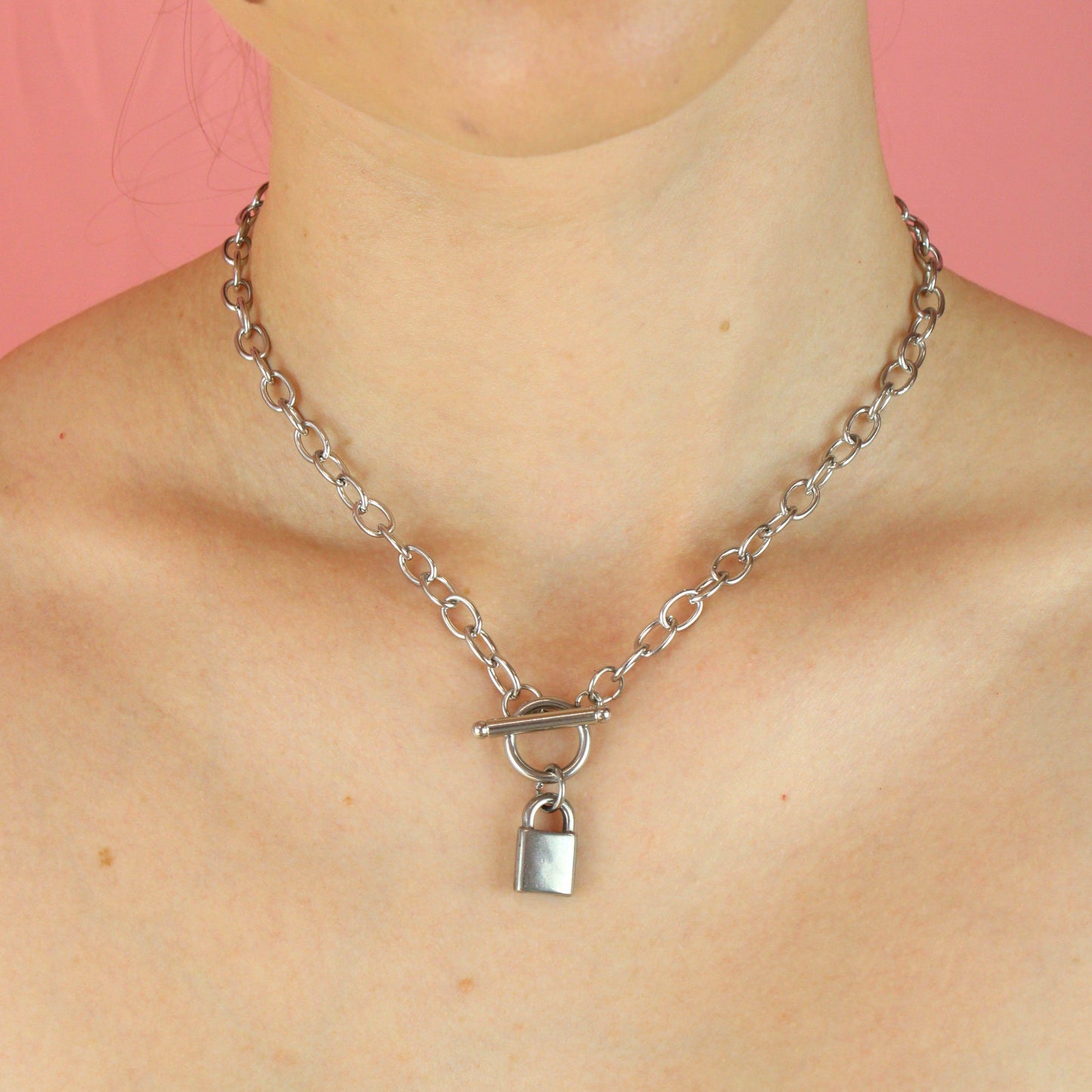 Padlock Chain Necklace