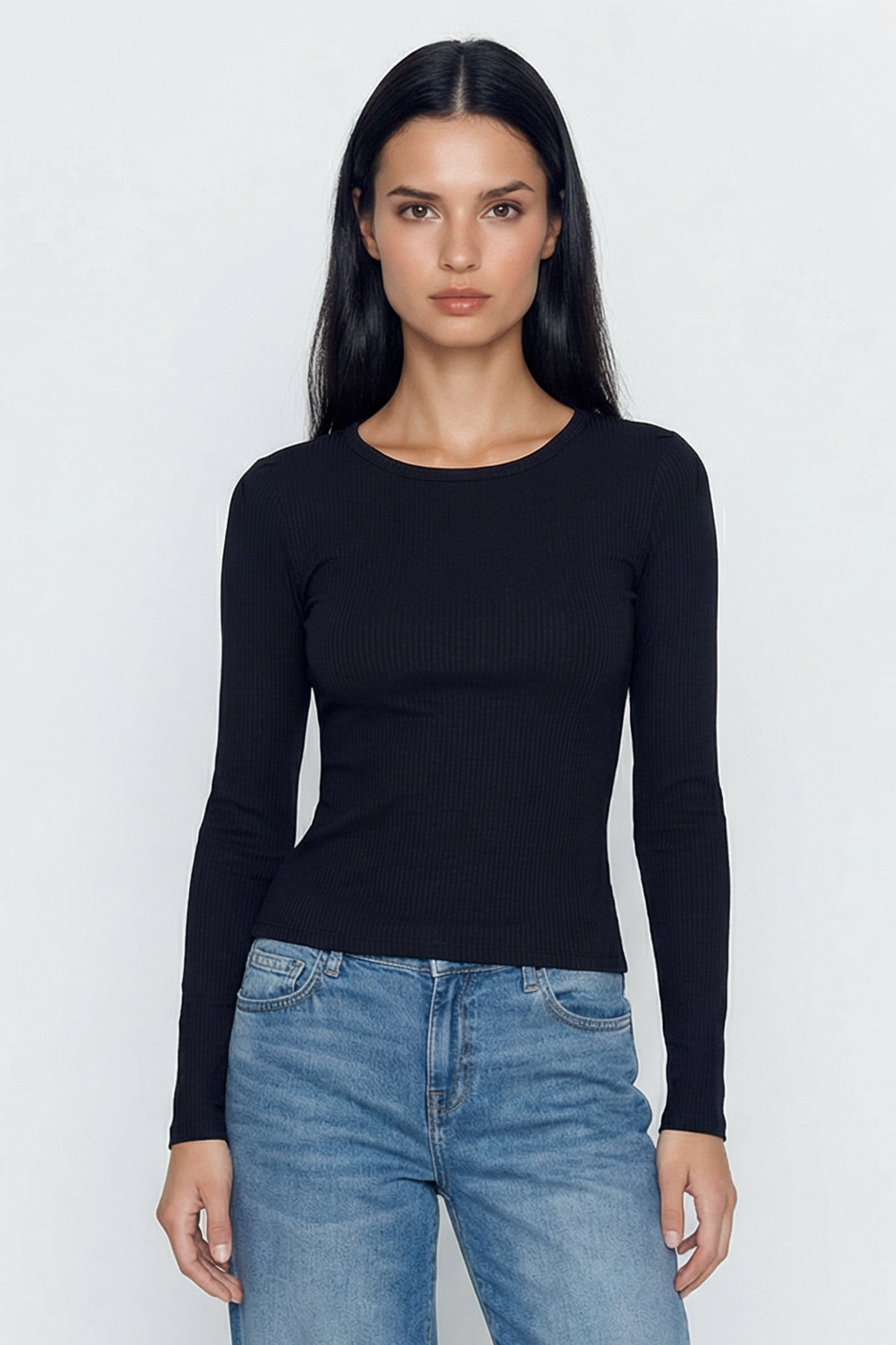Infinity Fitted Long Sleeve Tee