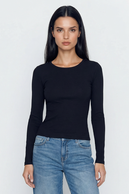 Infinity Fitted Long Sleeve Tee