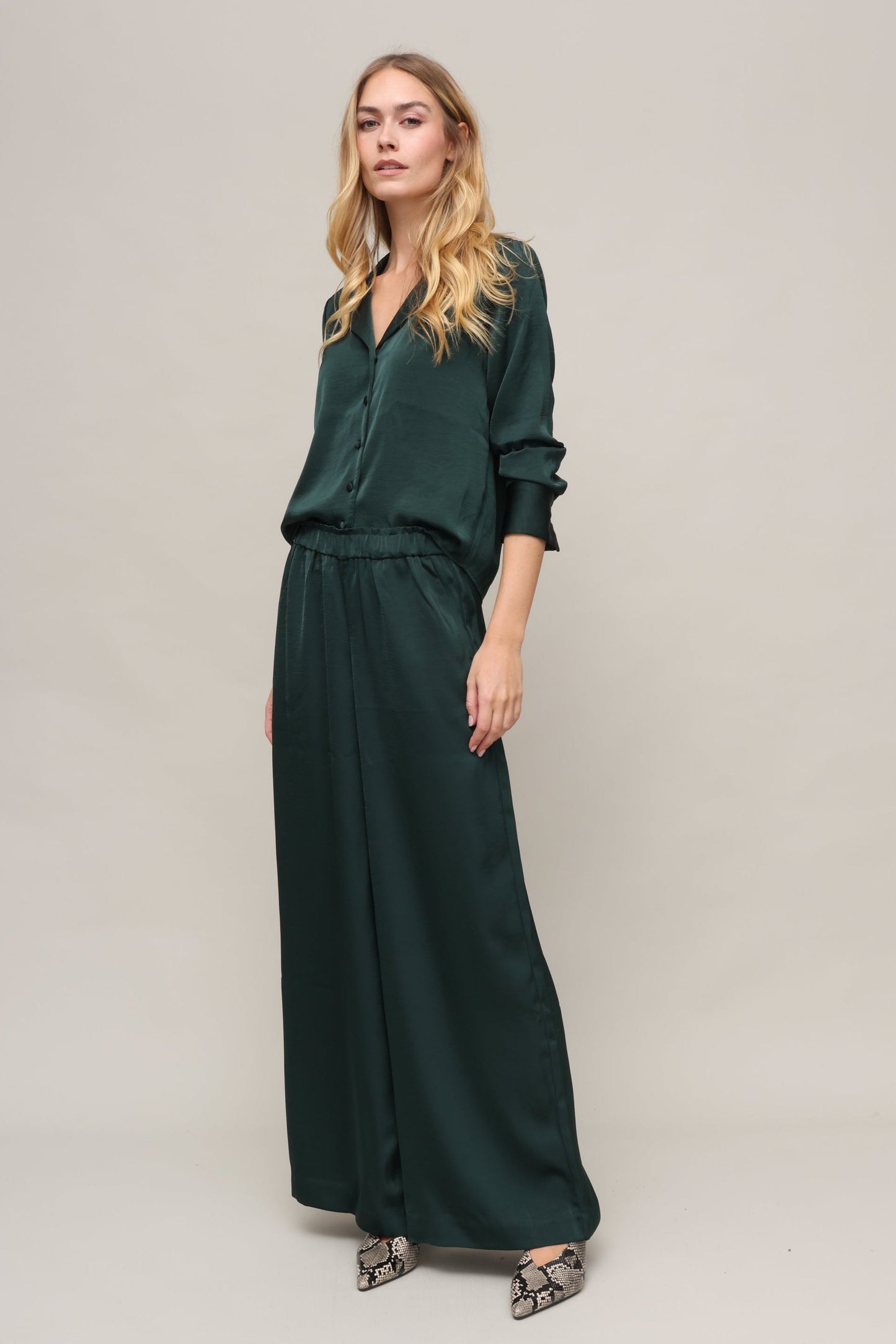 Isolde Satin Pant