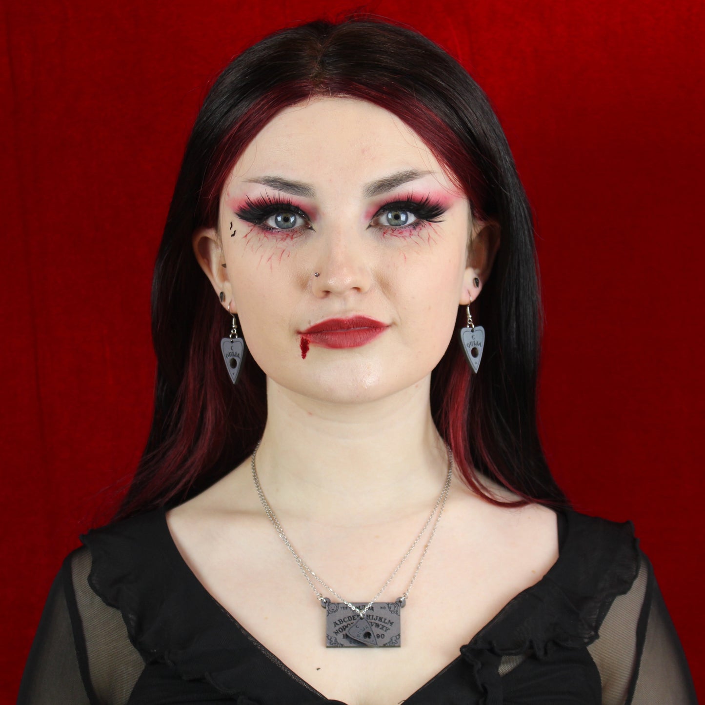 Ouija Planchette Earrings