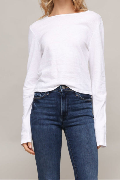 Jamie Recycled Cotton Long Sleeve