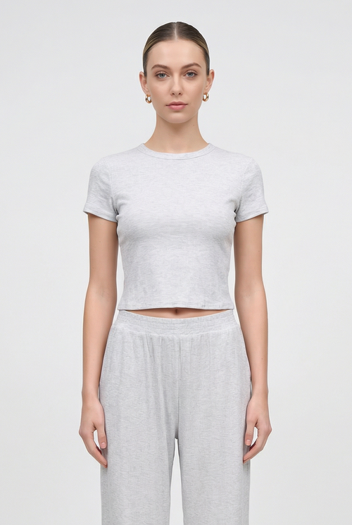 Jayme Ribbed Tee