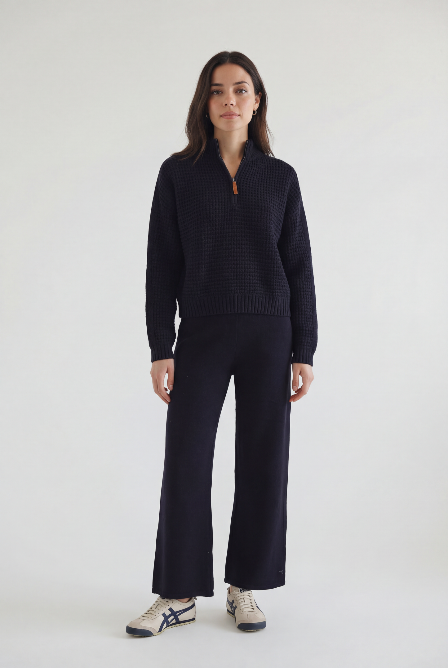 Jet Set Quarter Zip Sweater