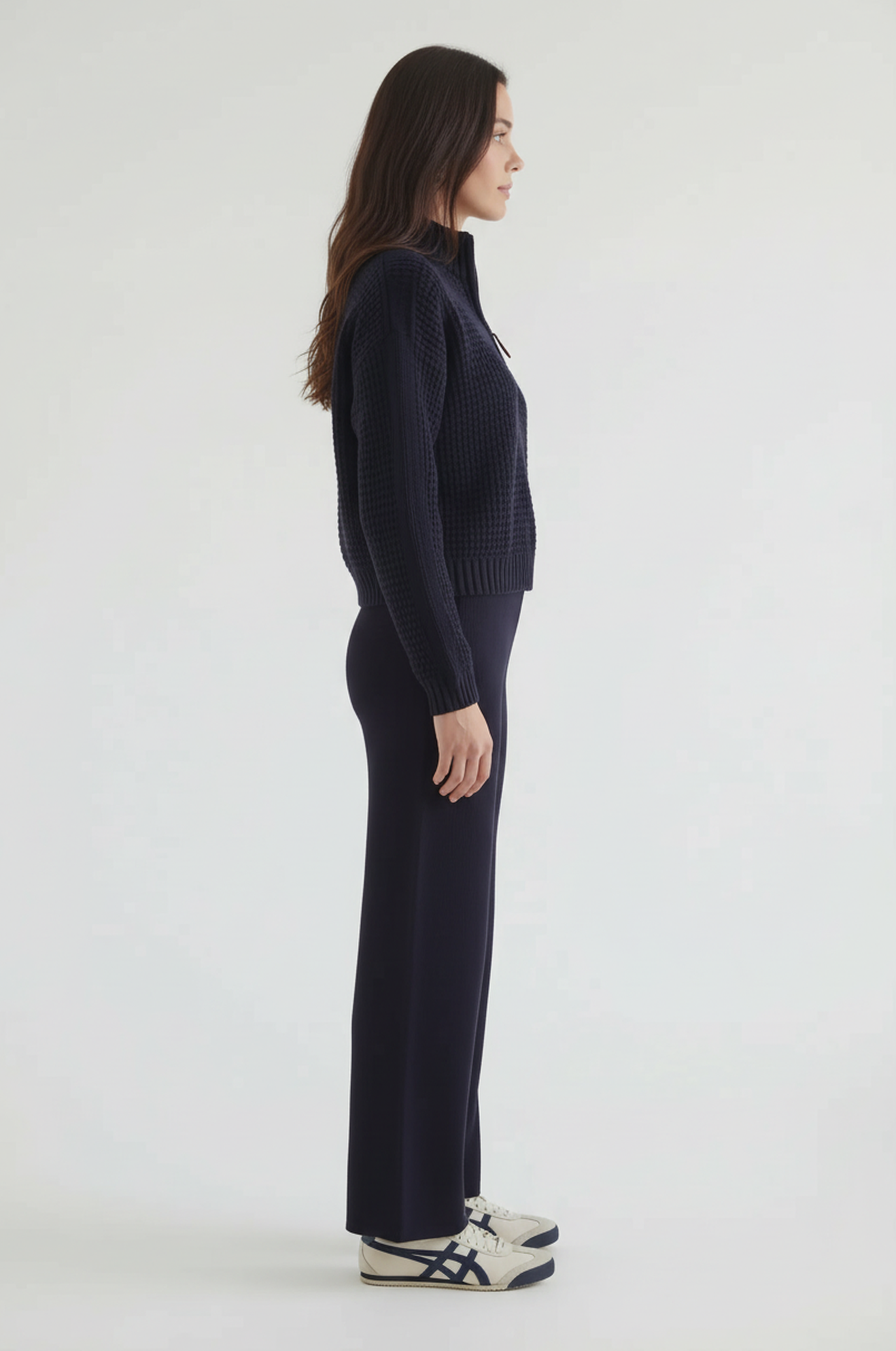 Jet Set Quarter Zip Sweater