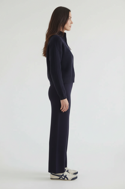 Jet Set Quarter Zip Sweater