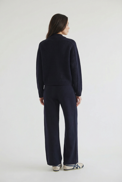 Jet Set Quarter Zip Sweater