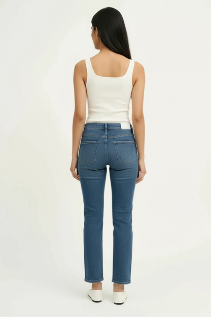 Kaitlyn Lux Rib Binded Tank