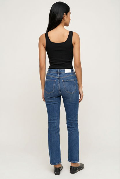 Kaitlyn Lux Rib Binded Tank