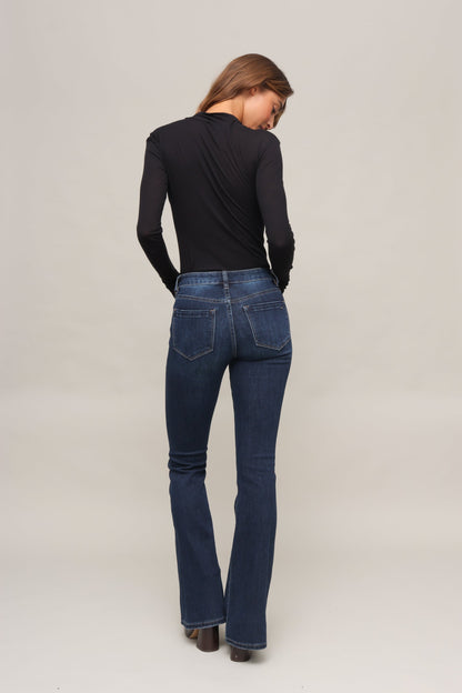 Kim Mock Neck Long Sleeve