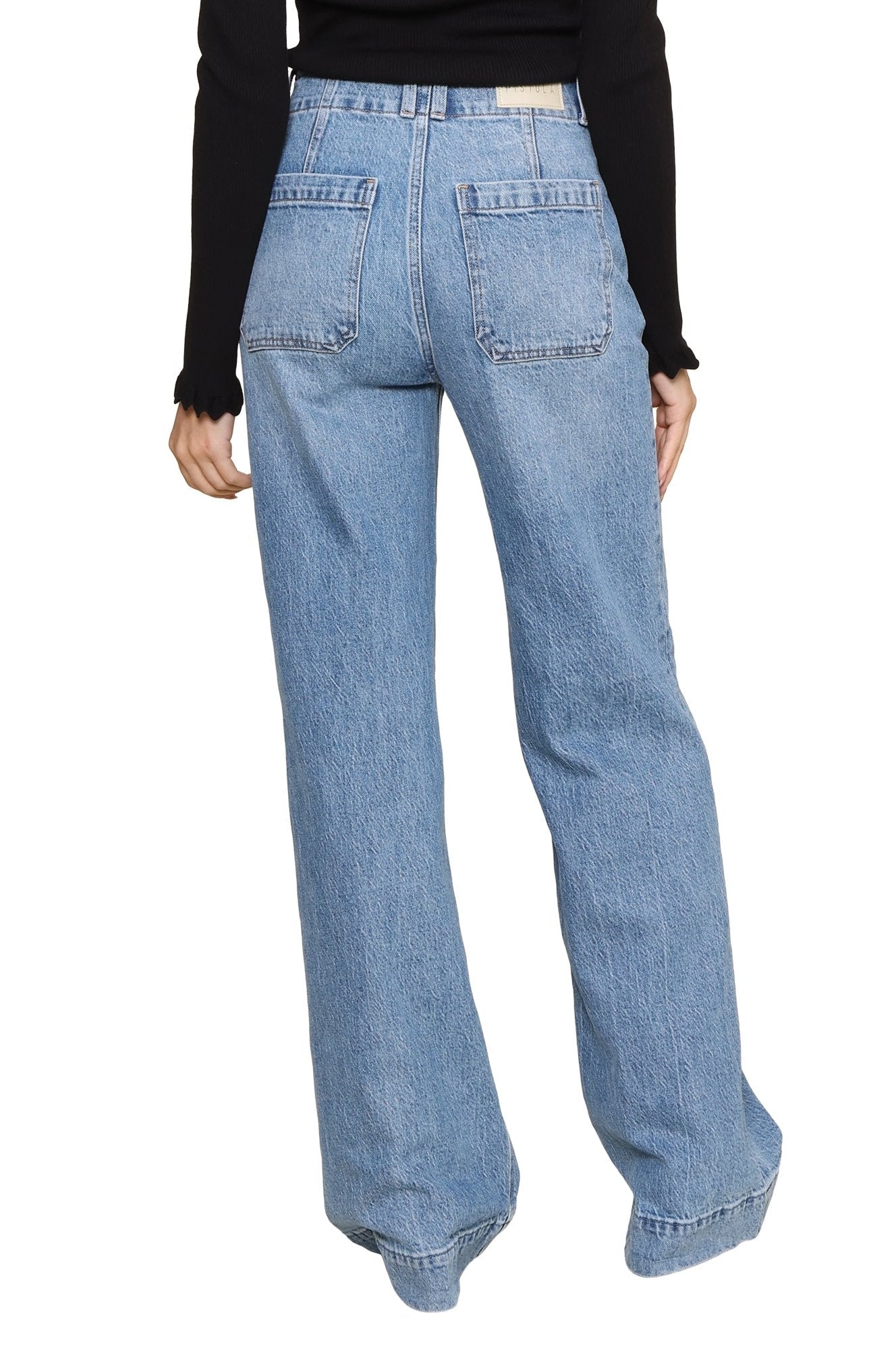 Lana Double Button Jeans