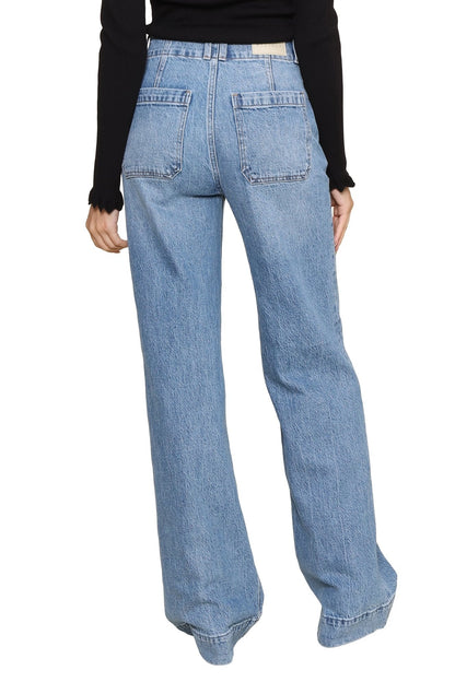 Lana Double Button Jeans