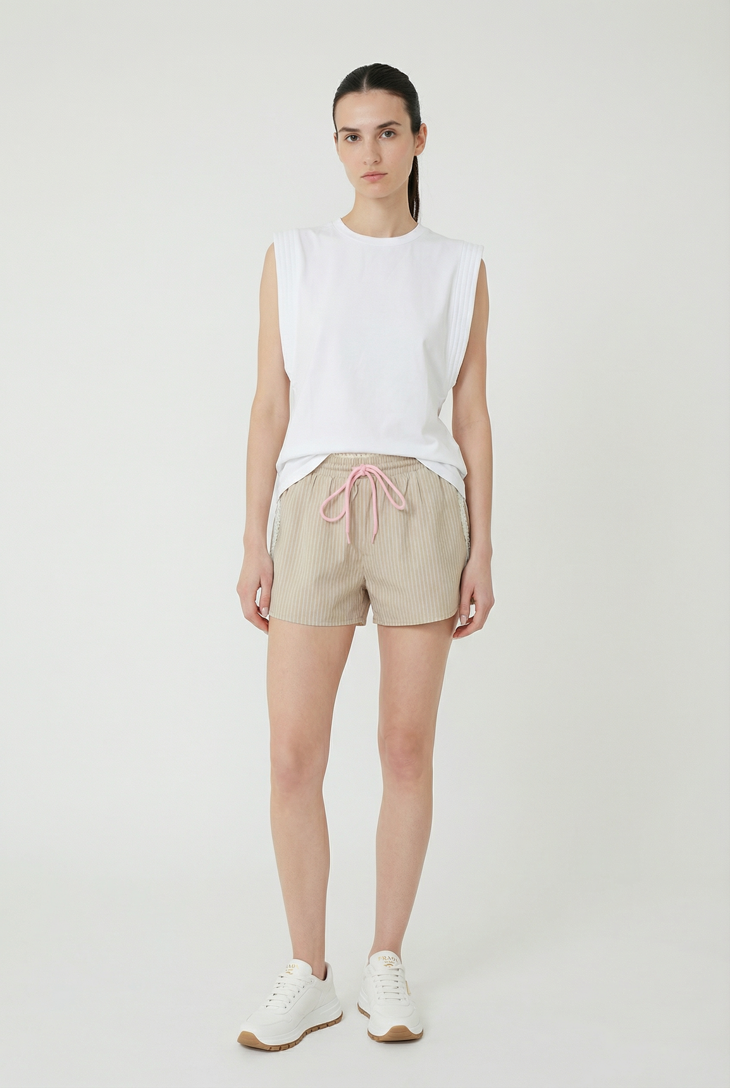 Lanai Pie Stripe Shorts