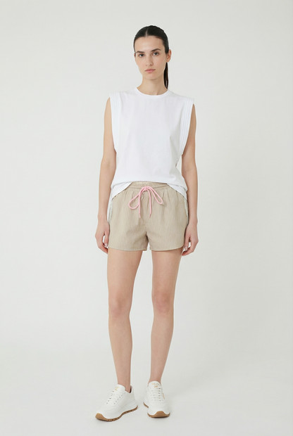 Lanai Pie Stripe Shorts