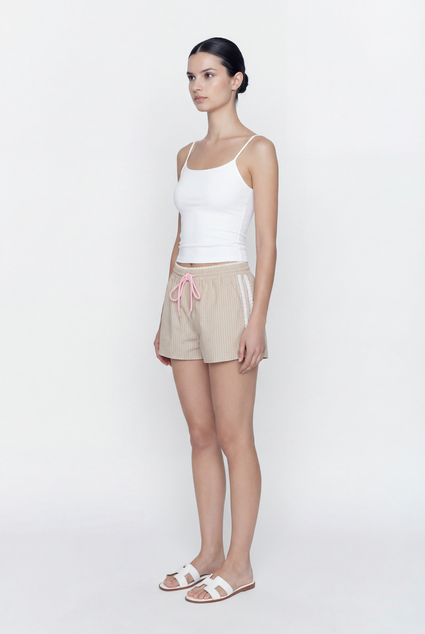 Lanai Pie Stripe Shorts