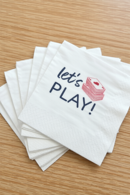 Let's Play Cocktail Napkins