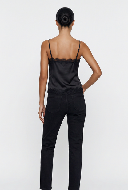 Lillia Lace Trim Top