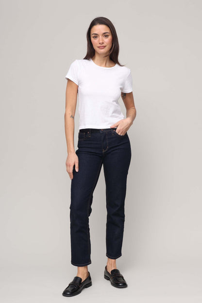Lisa Recycled Cotton Crew Tee