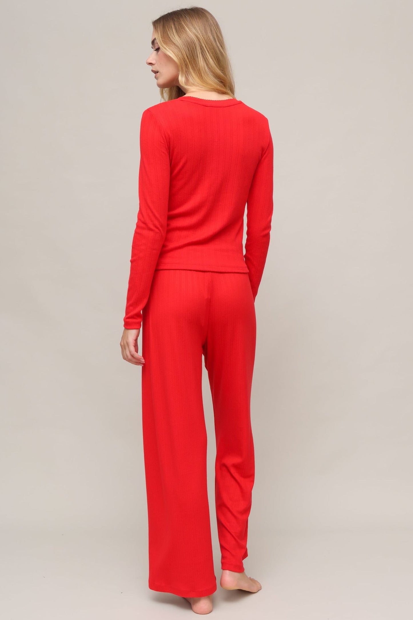 Luxe Pointelle Pant