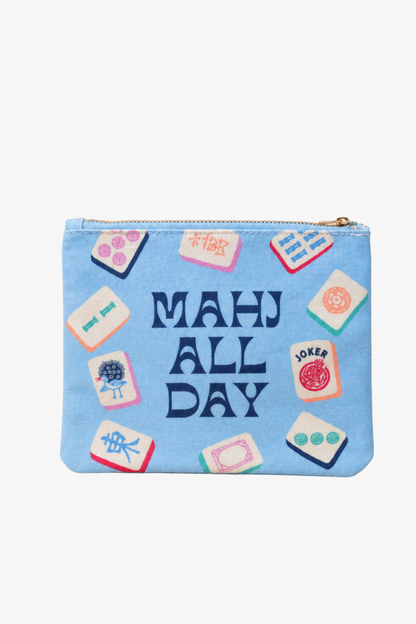 Mahj All Day Canvas Card Holder