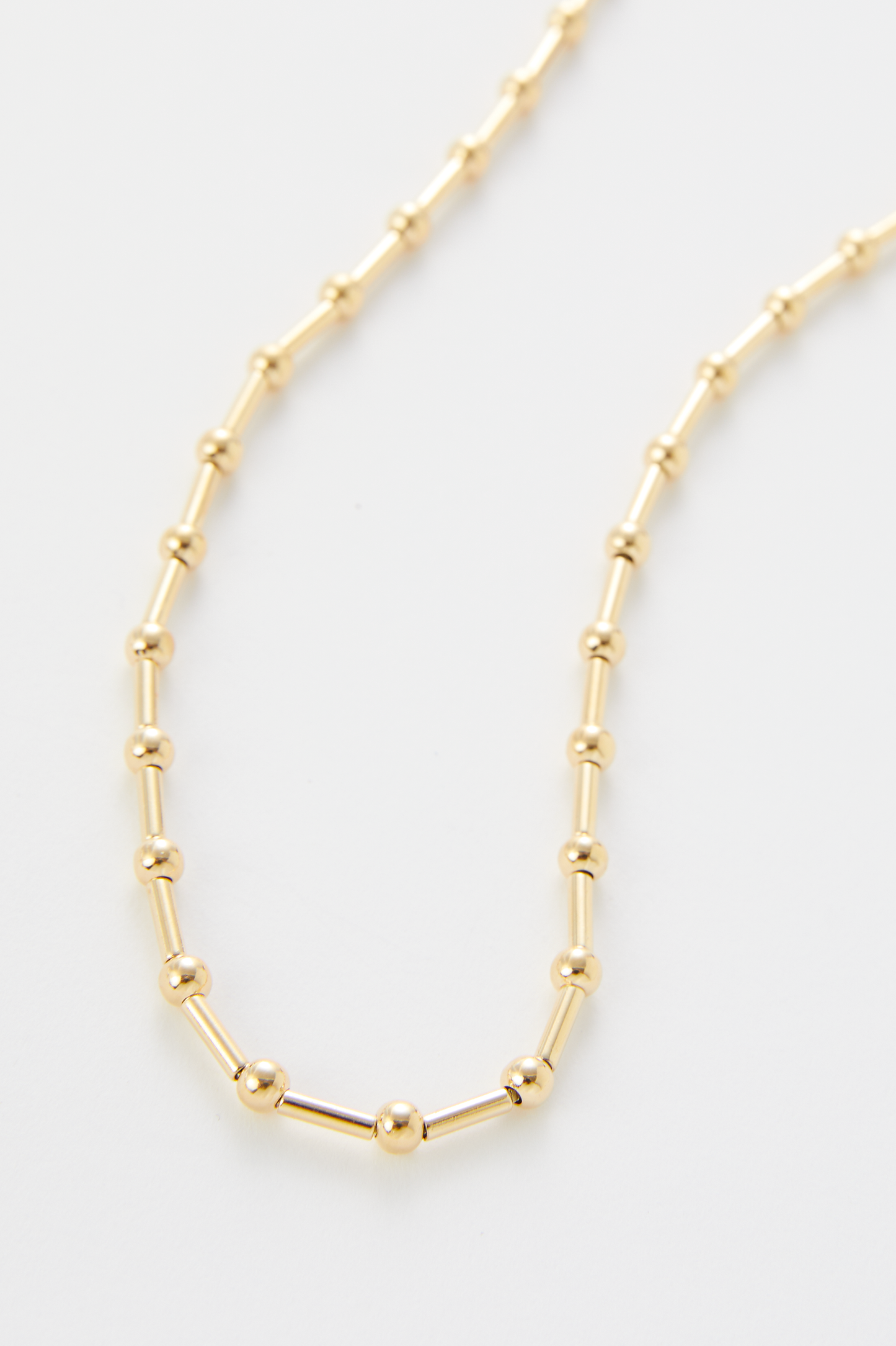 Manda Ball And Barrel Necklace