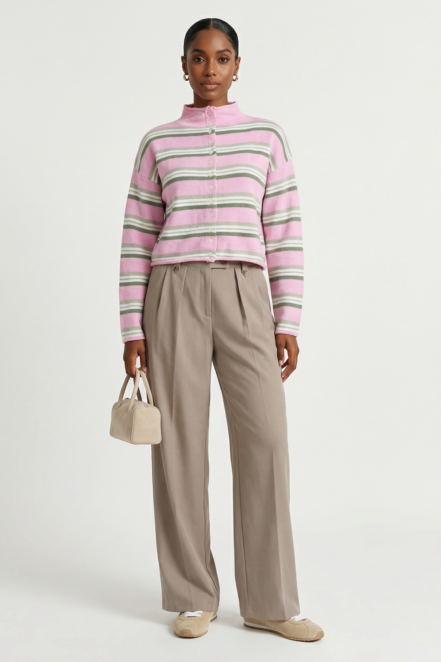 Manita Mini Suede Duffle Bag