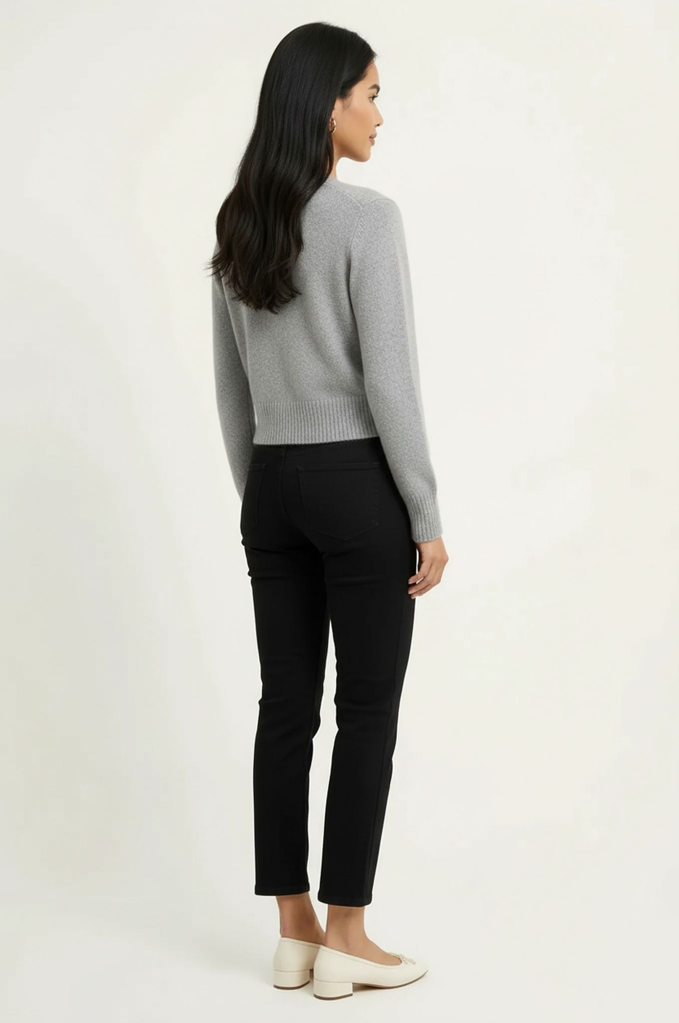 Mid Rise Ankle Straight