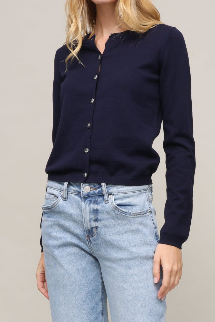 Moira Cotton Cashmere Cardigan