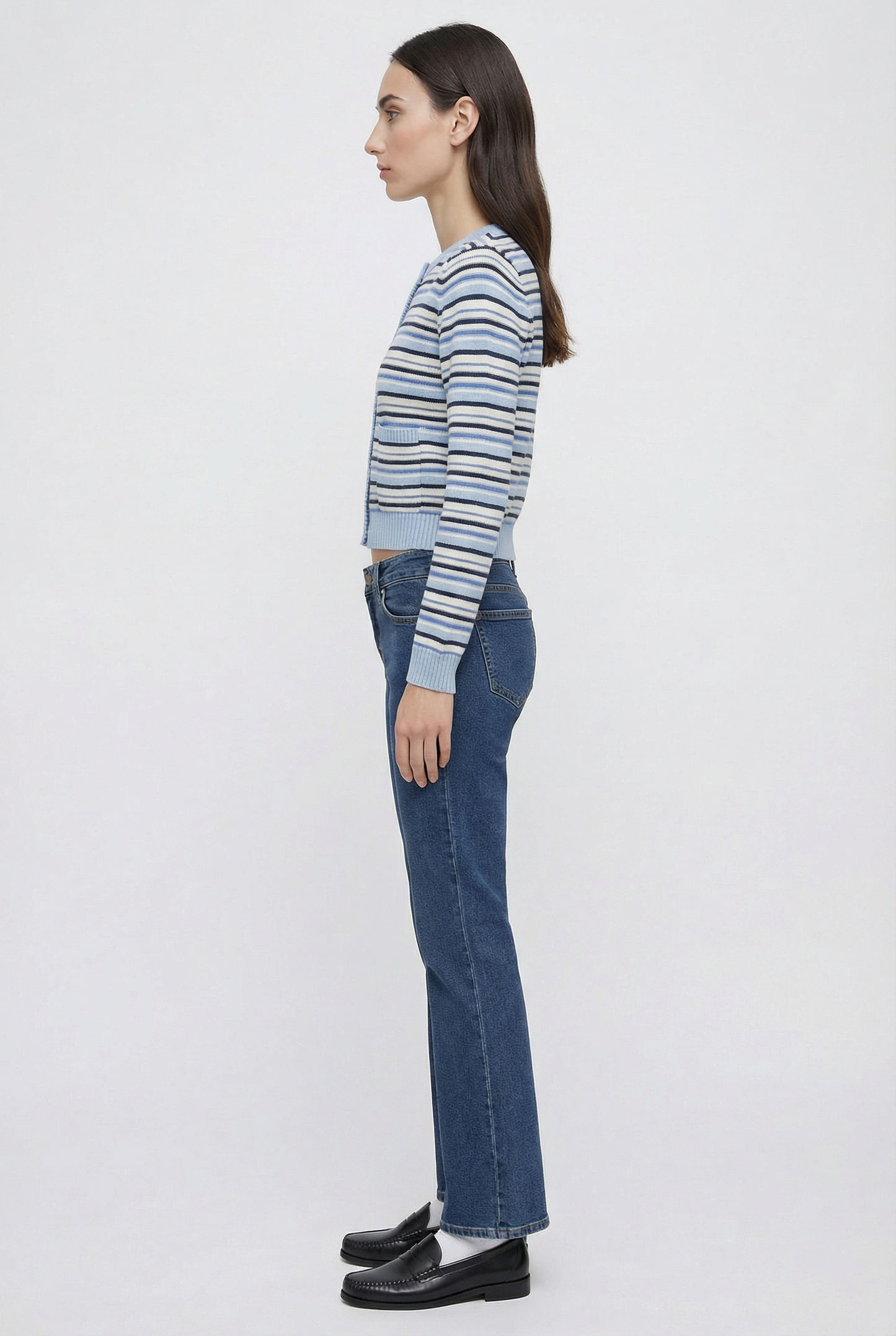 Nelli Striped Cardigan