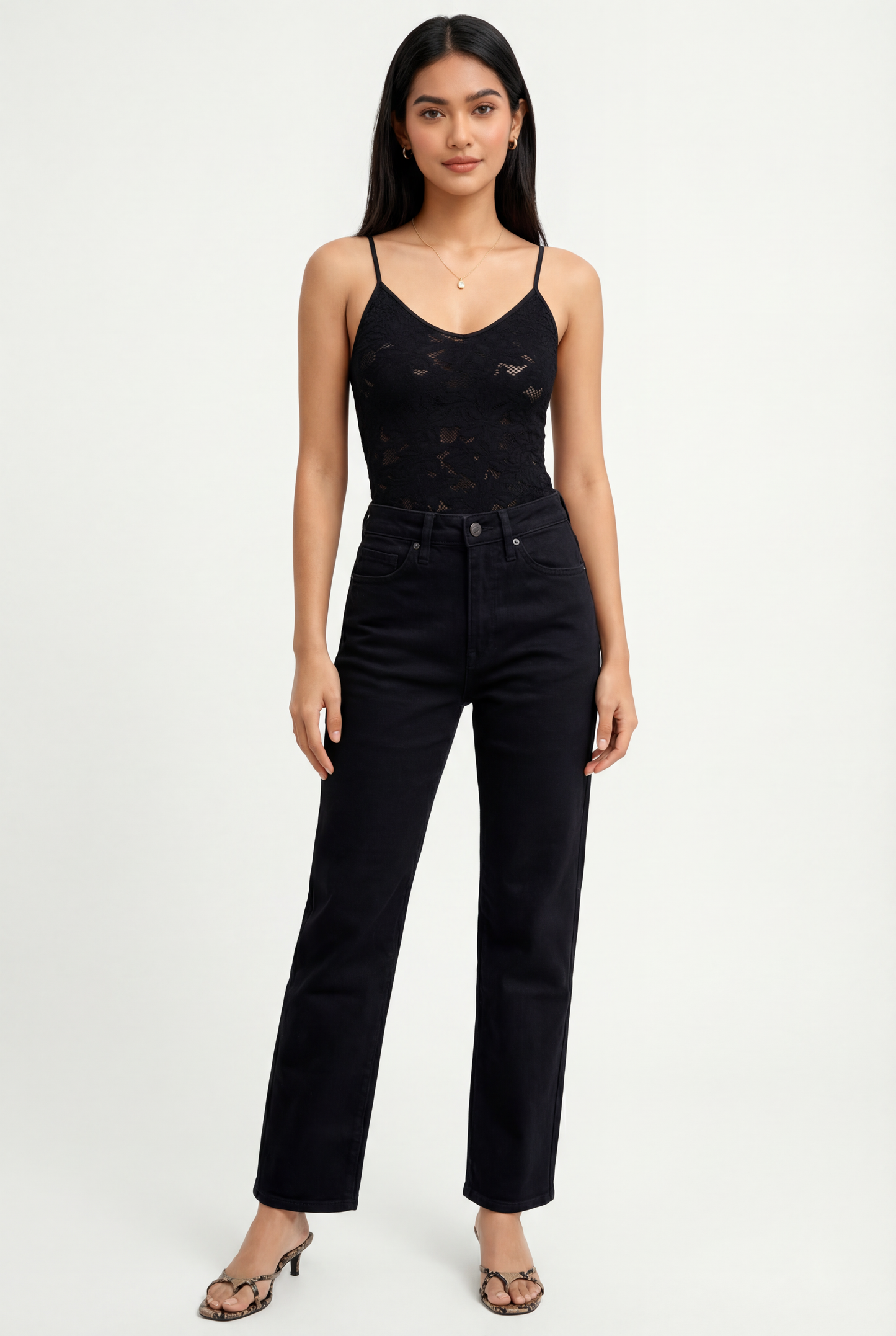 Noir Lace Bodysuit