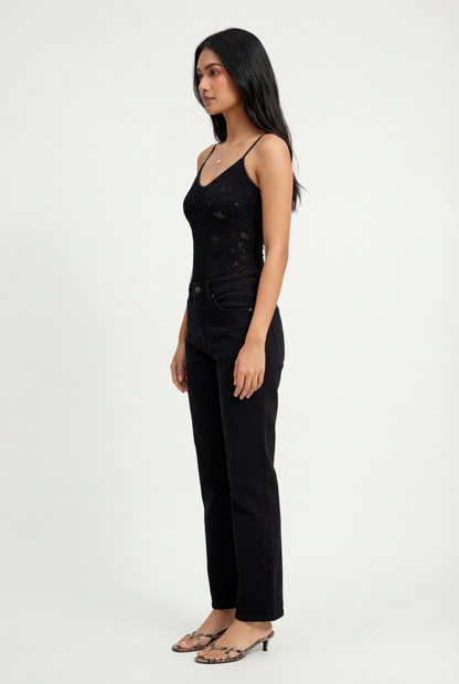 Noir Lace Bodysuit