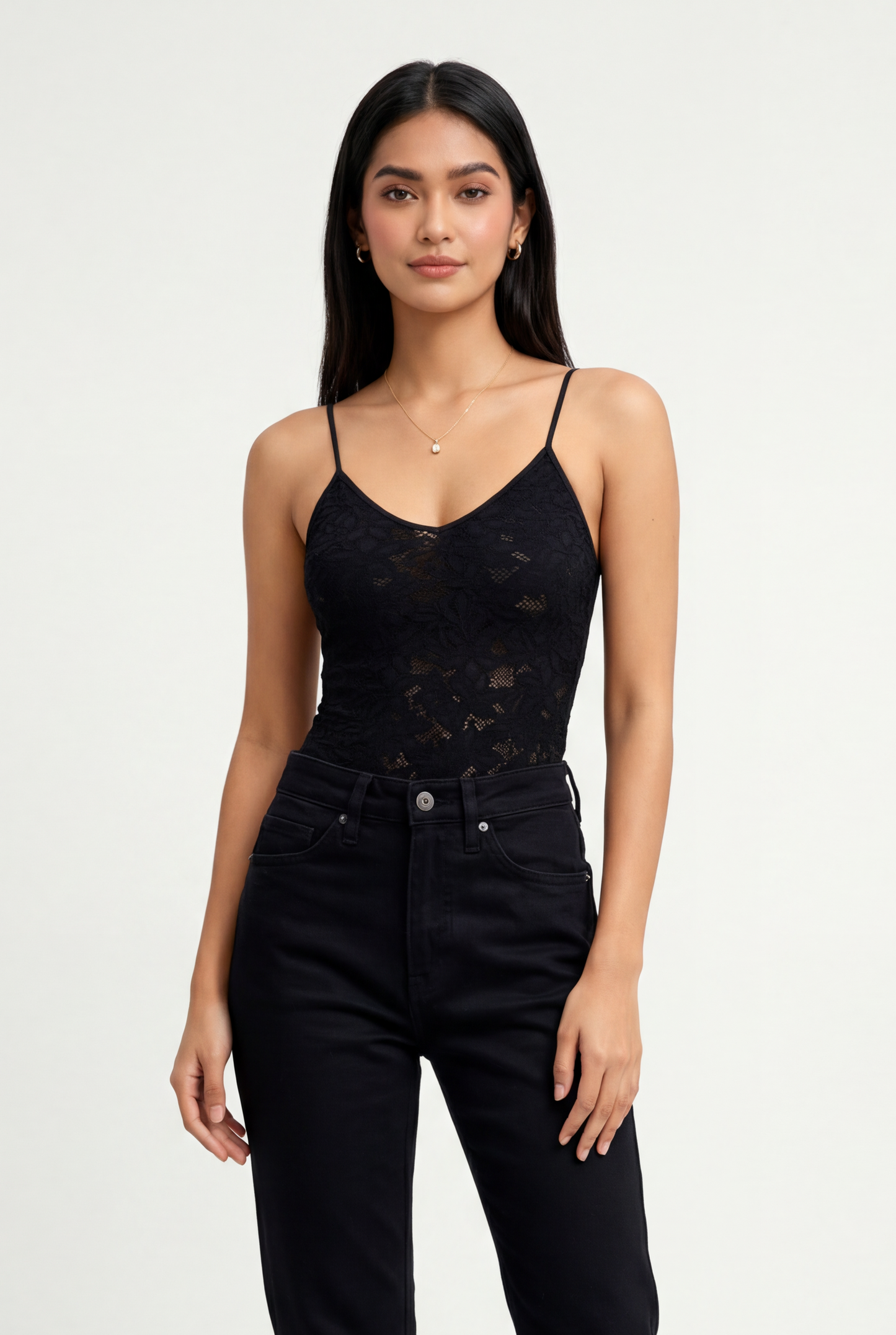 Noir Lace Bodysuit
