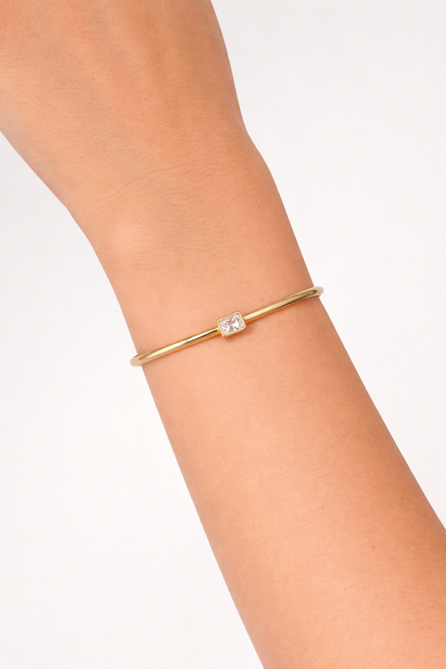 Novalee Single Bezel Cuff