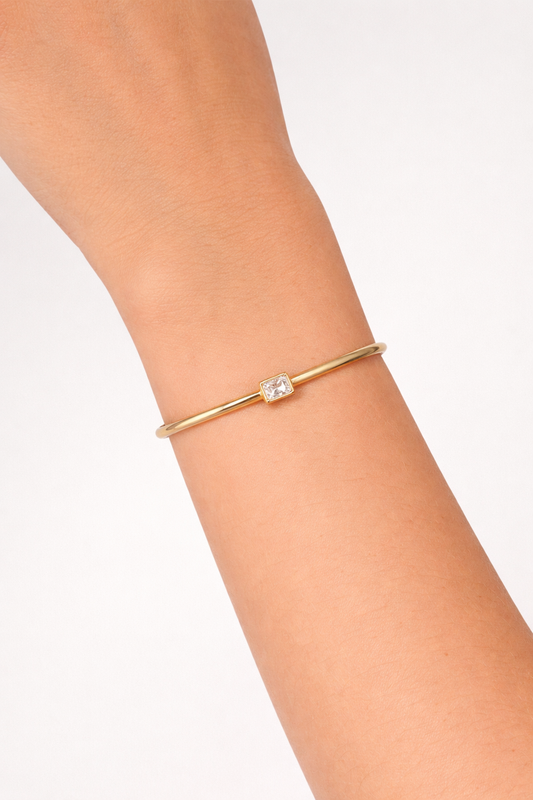 Novalee Single Bezel Cuff