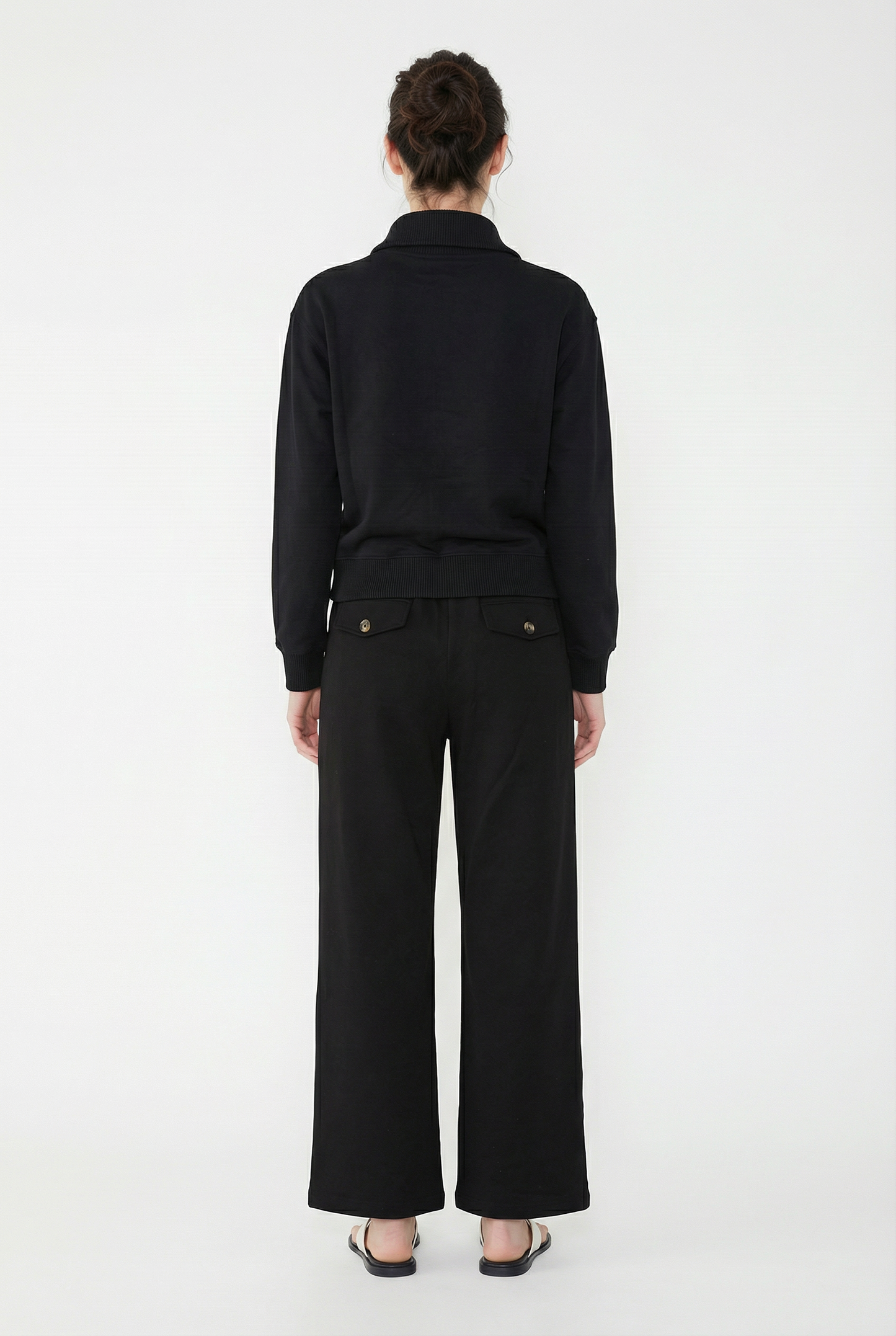 Off Duty Zip Up Sweatshirt